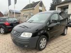 Volkswagen caddy benzine van 2007, Auto's, 75 kW, Caddy Combi, 1600 cc, Zwart