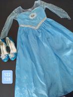 Prinsessenjurk kleed Frozen Elsa Disney maat 122-128, Kinderen en Baby's, Carnavalskleding en Verkleedspullen, Ophalen of Verzenden