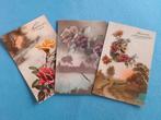 3 cartes postales Vintage de collection - Anniversaire, Enlèvement ou Envoi