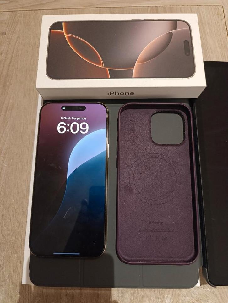 Apple iPhone 16 Pro Max 256 gb, Télécoms, Téléphonie mobile | Apple iPhone, 256 GB, iPhone 16, Enlèvement ou Envoi