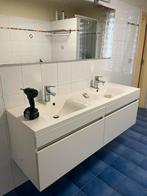 Meuble double vasque 160cm, Huis en Inrichting, Badkamer | Badkamermeubels, Ophalen, Gebruikt