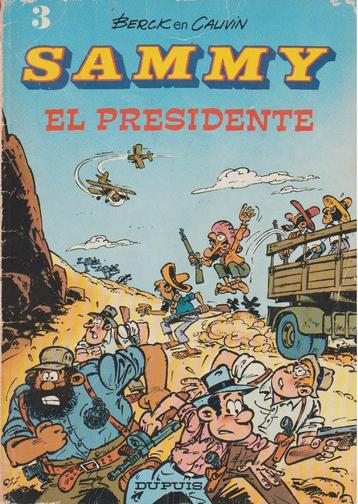 Strip Sammy nr. 3 - El presidente. beschikbaar voor biedingen