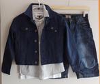 T-shirt + hemd + broek + vest - Terre Bleue + Nononsense, Kinderen en Baby's, Kinderkleding | Maat 128, Ophalen of Verzenden, Zo goed als nieuw