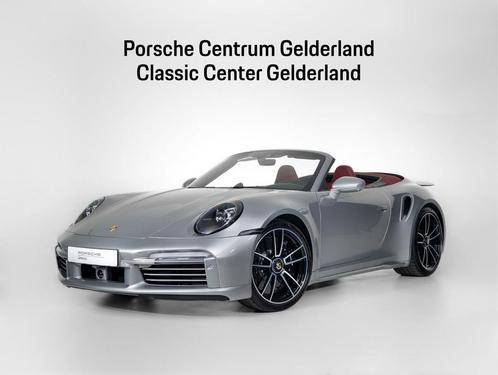 Porsche 992 Turbo S Cabriolet, Auto's, Porsche, Bedrijf, 4x4, Adaptive Cruise Control, Lederen bekleding, Metaalkleur, Zetelverwarming