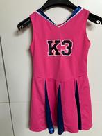 K3 verkleedkledij cheerleader met pompom 6-8 jaar maat 134, Ophalen of Verzenden, Zo goed als nieuw