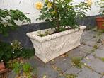 Witte stenen bloempot - 100 x 45, Ophalen of Verzenden