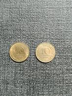 Frankrijk. 10 centimes van 1967 + 1996., Postzegels en Munten, Munten | Europa | Niet-Euromunten, Frankrijk, Ophalen of Verzenden