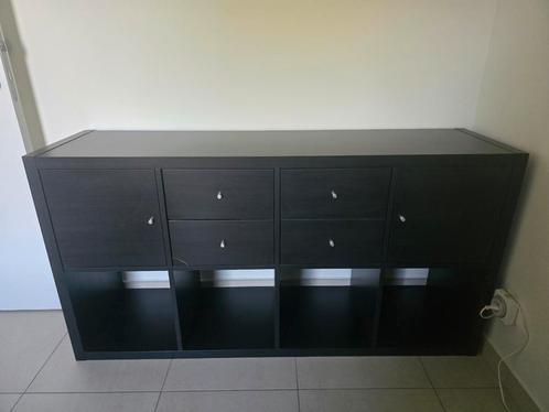 Bureau met ladekast en vakkenkast, Huis en Inrichting, Bureaus, Gebruikt, Bureau, Ophalen