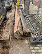 Gerecupereerde hardhouten, lange oude balken, Doe-het-zelf en Bouw, Ophalen, Gebruikt, 25 tot 50 mm, Eiken