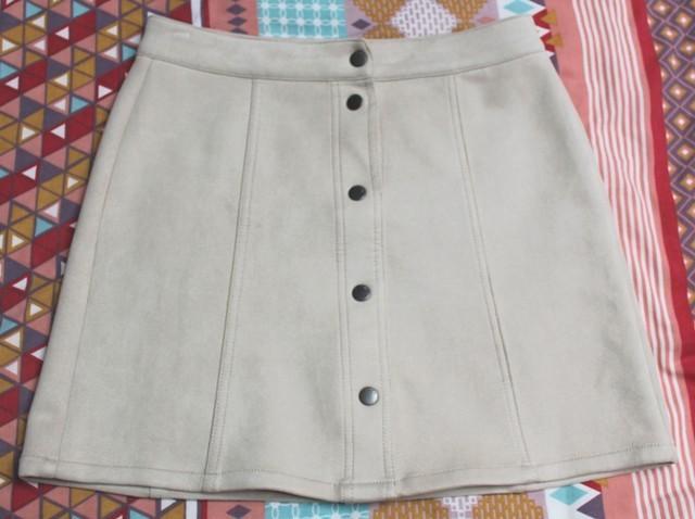 Garcia – Beige Rok in Lederlook – Maat 176, Kinderen en Baby's, Kinderkleding | Maat 176, Gebruikt, Meisje, Jurk of Rok, Ophalen of Verzenden