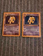 Pokémon 2 kaarten 1e editie Nederlands, Ophalen of Verzenden, Zo goed als nieuw
