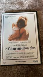 DVD : JE T’AIME MOI NON PLUS, CD & DVD, DVD | Drame, Comme neuf, À partir de 16 ans, Drame