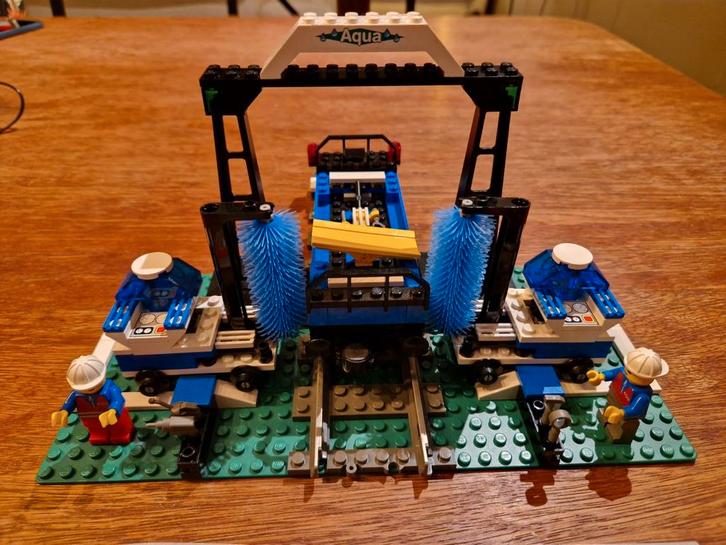 Lego 4553 wasstraat 9v trein, Kinderen en Baby's, Speelgoed | Duplo en Lego, Gebruikt, Lego, Complete set, Ophalen of Verzenden