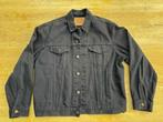 “Levi’s” The Trucker Jacket (zwarte jeansvest) XL, Levi's, Zwart, Maat 56/58 (XL), Ophalen of Verzenden