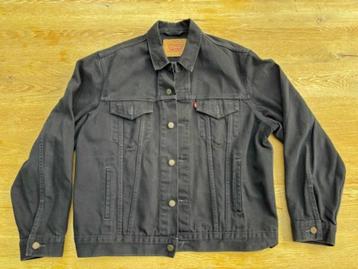 Veste « Levi's » The Trucker (gilet en jean noir) XL, Levi's, Enlèvement ou Envoi, Taille 56/58 (XL), Comme neuf