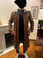 Lederen jas maxifiorentino, Kleding | Heren, Ophalen, Zo goed als nieuw, Maat 48/50 (M), Bruin