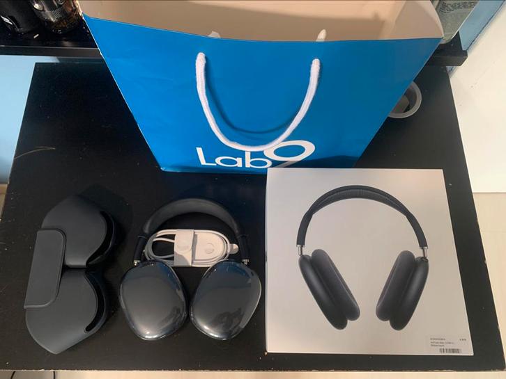 Apple AirPods Max – 2024 – Perfecte staat - doos en lader, Audio, Tv en Foto, Hoofdtelefoons, Nieuw, Overige merken, Draadloos