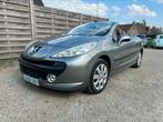 Peugeot 207cc benzine vele opties en garantie, Cabriolet, Leder, Handgeschakeld, Zilver of Grijs