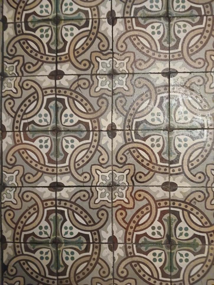 2m² cementtegels 16x16x1,5cm, Doe-het-zelf en Bouw, Tegels, Ophalen