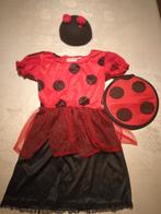 Lieveheersbeestje kleedje met hoedje en vleugels 7- 10 jaar, Kinderen en Baby's, Carnavalskleding en Verkleedspullen, Ophalen