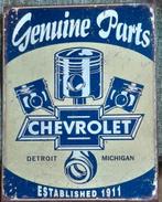 Reclameplaat/Chevrolet-onderdelen/zuigers/General Motor, Verzamelen, Merken en Reclamevoorwerpen, Ophalen of Verzenden, Nieuw