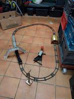 Oude trein merk drgn met sporen opwindbaar met toebehoren, Antiek en Kunst, Ophalen of Verzenden