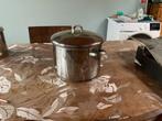 Kookpotten  inox met zware bodem, Inox, Enlèvement, Casserole ou Cocotte-minute, Plaque céramique