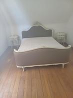 antieke bed met nachtkasten, Ophalen
