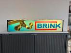 BRINK oude garage reclame lichtbak, Verzamelen, Merken en Reclamevoorwerpen, Ophalen, Gebruikt, Lichtbak of (neon) lamp