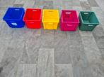 Stapelbare werkbakken, incl. gratis bassin, Doe-het-zelf en Bouw, Kratten en Dozen, Ophalen, Gebruikt