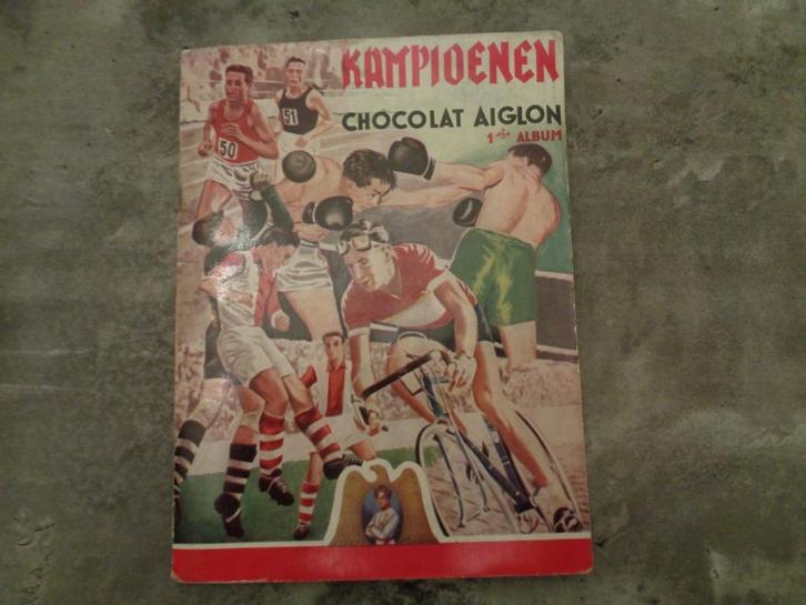 Album d'AIGLON en 1952 ! série de champions, Hobby & Loisirs créatifs, Autocollants & Images, Comme neuf, Envoi