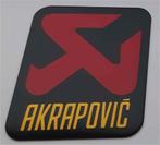 Akrapovic aluminium uitlaatplaatje #2, Motoren, Accessoires | Stickers