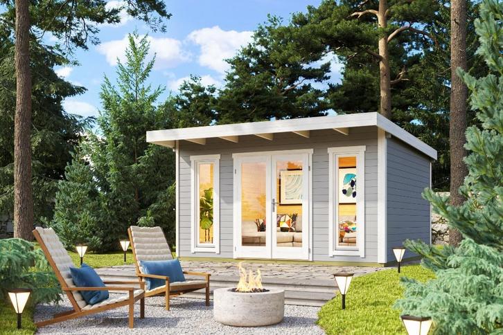 NIEUW Tuinhuis Sicily 1 --44mm dik---, Hobby en Vrije tijd, Overige Hobby en Vrije tijd, Nieuw, Verzenden