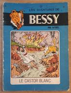 Bessy - Le castor blanc -29- 1e dr incompleet (1959) Strip, Gelezen, Willy Vandersteen, Eén stripboek, Ophalen of Verzenden
