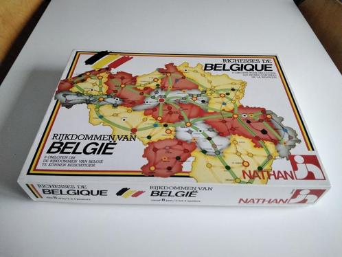 Ontdekkingsspel „Wealth of Belgium” NATHAN (FR/NL) 8 jaar +, Kinderen en Baby's, Speelgoed | Educatief en Creatief, Zo goed als nieuw