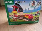 Brio world treinset farm railway, Ophalen, Zo goed als nieuw, Rij- of Hobbelspeelgoed