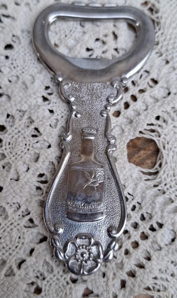 Oude metalen Sola flessenopener, de Parel der Drank, Antiek en Kunst, Curiosa en Brocante, Ophalen of Verzenden