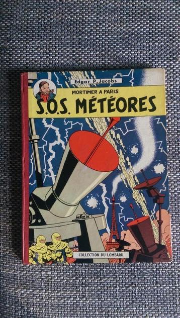BLAKE ET MORTIMER SOS METEORE EO BELGE 1959 beschikbaar voor biedingen