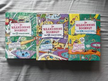 3 boeken van de waanzinige boomhut beschikbaar voor biedingen