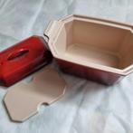 Le creuset pate rerrine rood, Ophalen