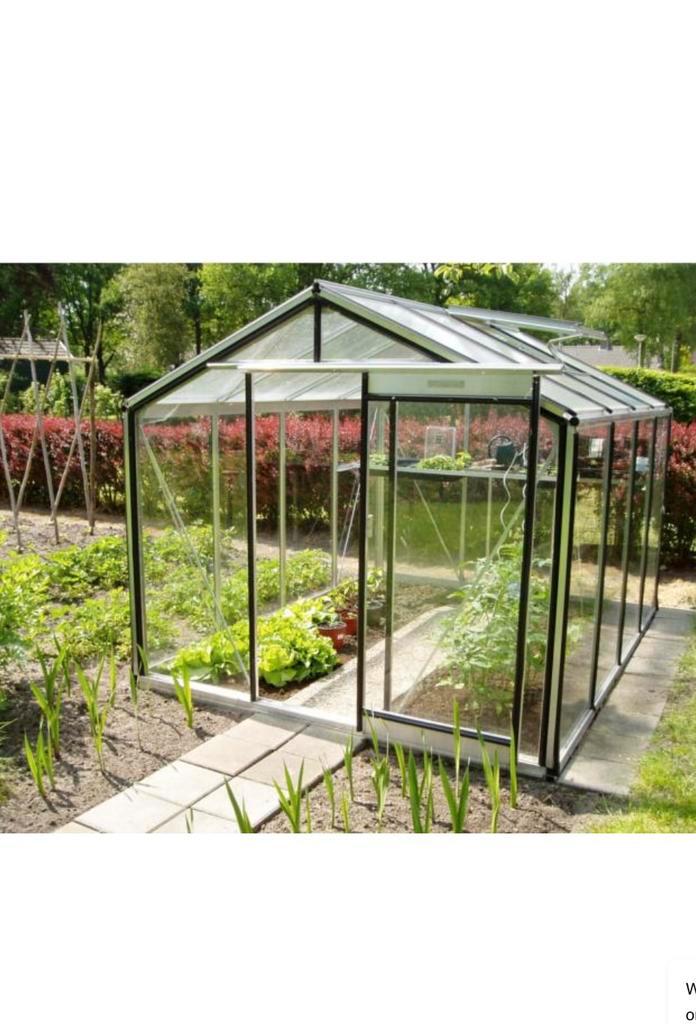 Acd serre, Tuin en Terras, Kassen, Gebruikt, Kweekkas, Aluminium, Glas, Ophalen