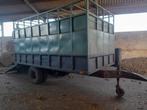 Oude veewagen dierenkar