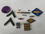 Petit lot de patchs et insigne US WW2, Ophalen of Verzenden