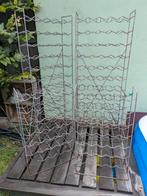 Vintage (wijn)flessenrekken 4 stuks, Huis en Inrichting, Woonaccessoires | Wijnrekken, Ophalen, Gebruikt, 25 flessen of meer, Metaal