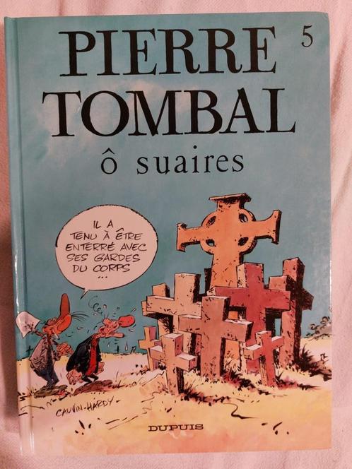 Pierre Tombal T.5 Ô suaires - Réédition (1992) - Bon état, Livres, BD, Utilisé, Une BD, Enlèvement ou Envoi