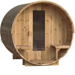 barrelsauna's, tonsauna, saunaton. saunabarrel, Sport en Fitness, Sauna, Nieuw, Complete sauna, Ophalen of Verzenden, Fins of Traditioneel