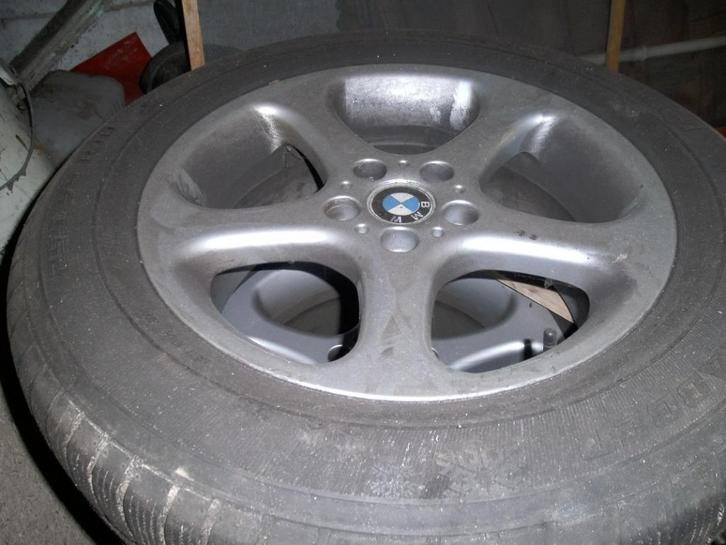 winterbanden X5 en opel velgen met zomerbanden, Auto-onderdelen, Banden en Velgen, Banden en Velgen, Winterbanden, 18 inch, 255 mm