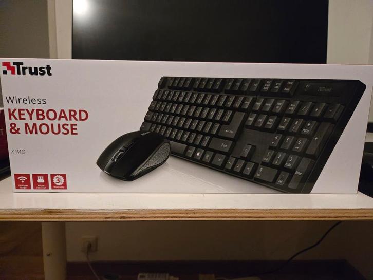 Trust XIMO, Computers en Software, Toetsenborden, Draadloos