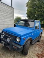 Mooie Oldtime Suzuki Jeep, Auto's, Voorwielaandrijving, Zwart, 4 cilinders, Cabriolet