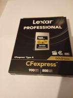 Lexar Professional CF express 160gb 900mh/s Type A, Enlèvement ou Envoi, Neuf, Lexar, 256 GB